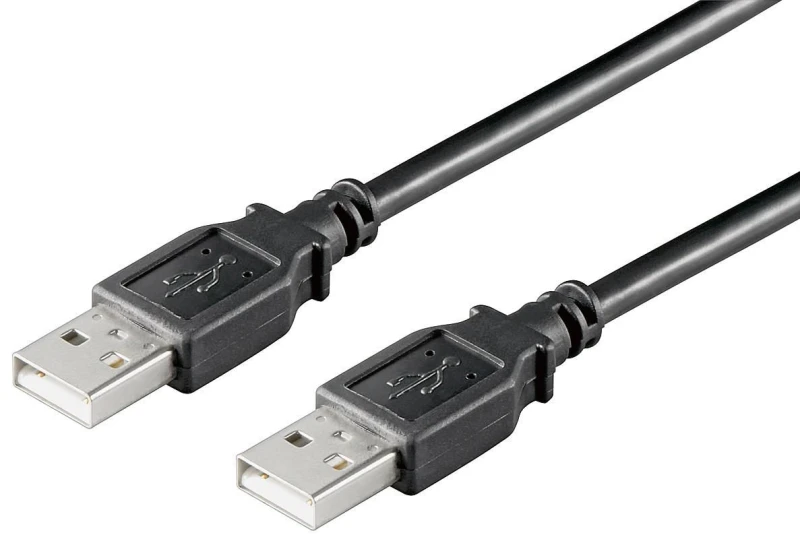 Image of Microconnect USBAA01B USB cable USB 2.0 0.1 m USB A Black