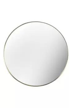 Image of Thin Round Deep Edge Wall Mirror