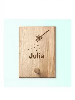 Image of Personalised Fairy Dust Peg Hook