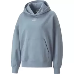 Image of Puma Oversized Hoodie FL - Blue