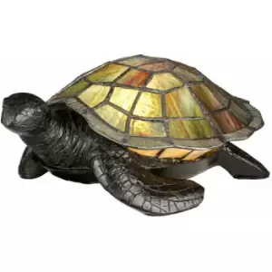 Image of Table Lamp Turtle Tortoise Battery Tiffany Style Shell Integrated LED G9 3W led