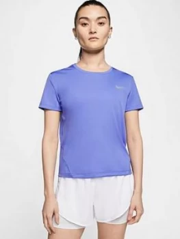 Image of Nike Running Miler Tee - Sapphire