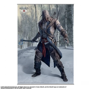 Image of Assassins Creed Iii Wall Scroll #1