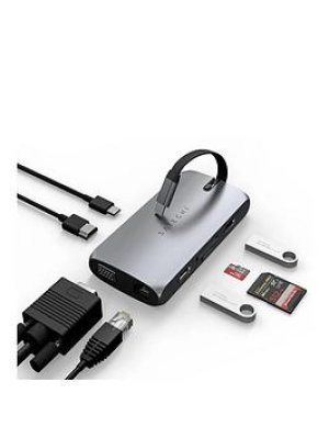 Image of SATECHI ST-UCMBAM 9-port USB Type-C Connection Hub