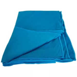 Image of Trespass Compatto Dryfast Towel (One Size) (Blue)