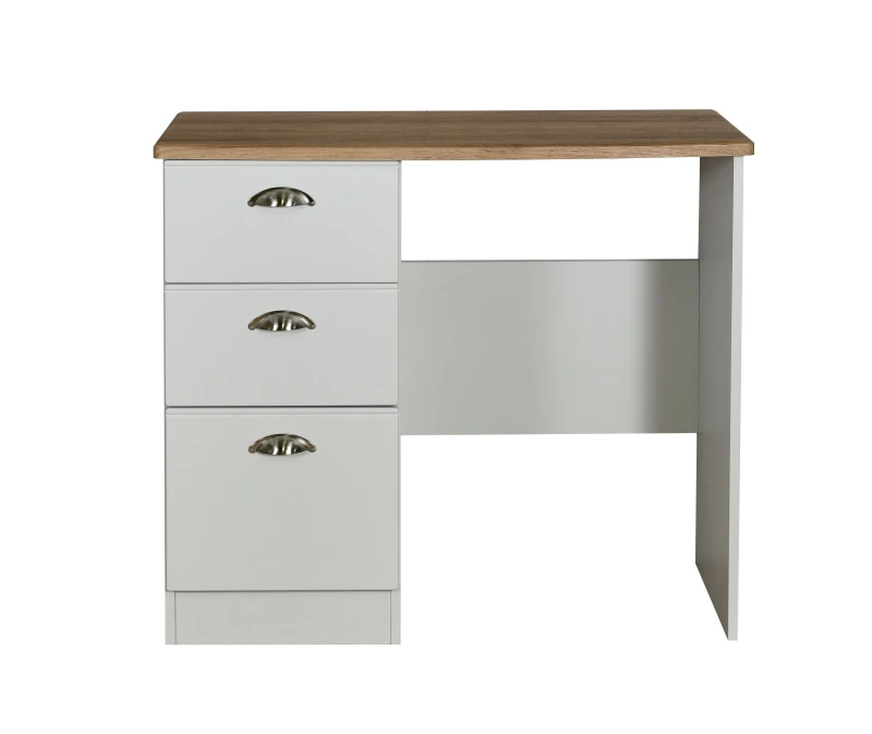 Image of Ready Assembled 2 U Albert 3 Drawer Vanity (Ready Assembled) in Grey Grey Unisex