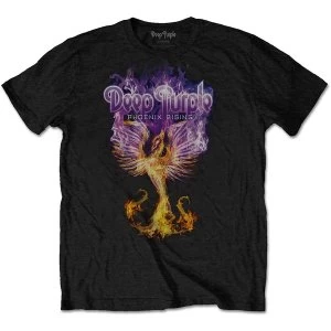 Image of Deep Purple - Phoenix Rising Unisex Medium T-Shirt - Black