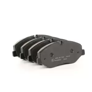 Image of BREMBO Brake pad set MERCEDES-BENZ P 50 129 4474200020,4474200220,4474210800 A4474200020,A4474200220,A4474210800