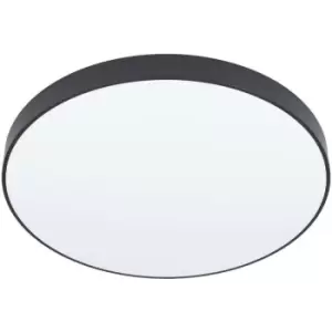 Image of Zubieta Integrated LED Panel Black cct, Remote Control Included - Eglo
