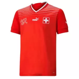 Image of 2022-2023 Switzerland Home Shirt (Kids)