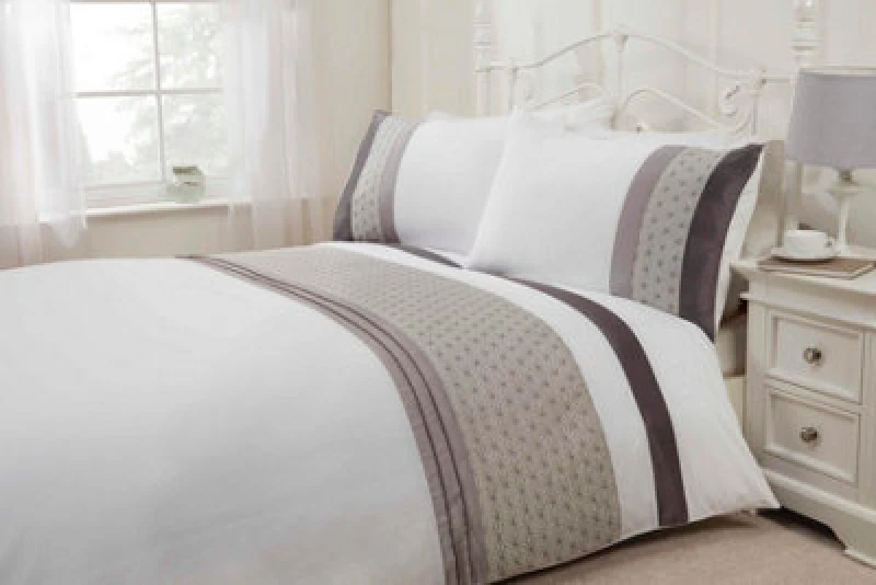 Image of Rapport Home Anise Polycotton Duvet Set With Pillowcase