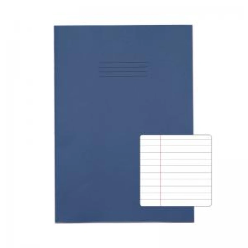 Image of RHINO 13 x 9 A4 Oversized Exercise Book 80 Pages 40 Leaf Dark Blue VTSRVDU0802772