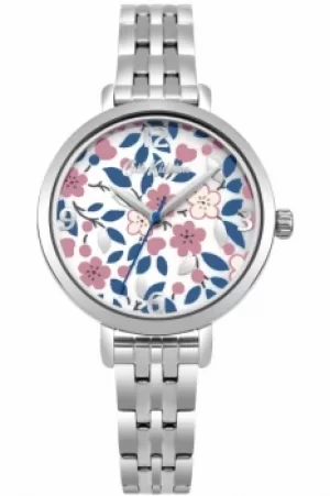 Image of Ladies Cath Kidston Littlemore Flowers Watch CKL037SM