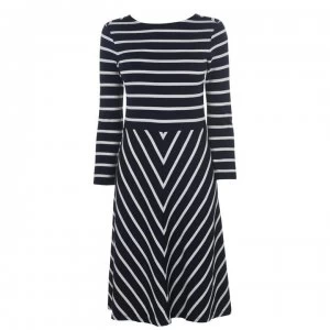 Image of Gant Stripe Dress - 410 Marine