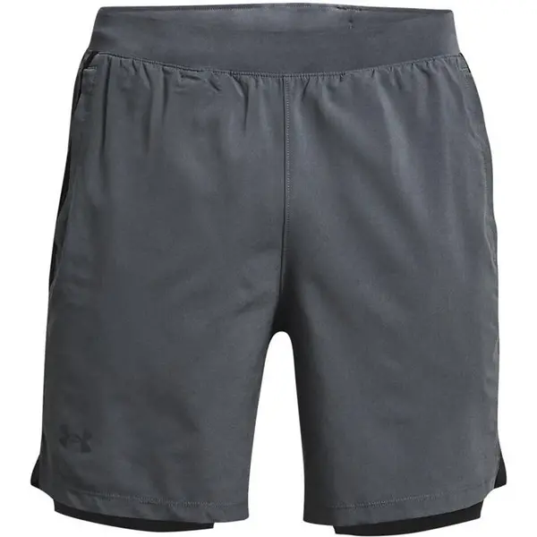 Image of Under Armour UA Launch Run 2-in-1 Shorts Performance Shorts S Green 45222416350