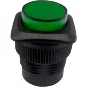 Image of SCI R13 508B 05YL Pushbutton switch 250 V AC 1.5 A 1 x OffOn latch