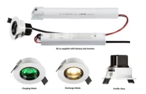 Image of LED Emergency Downlight 6000K (non-maintained use only), 230V 5W