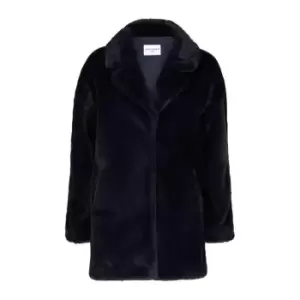 Image of James Lakeland Faux Fur Coat - Blue
