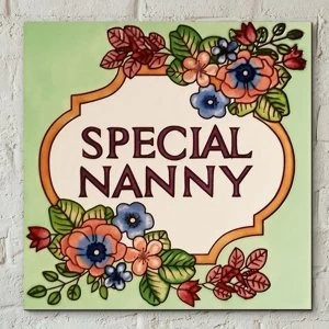 Image of Tile 8x8 Special Nanny Wall Art