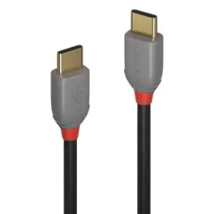 Image of Lindy 3m USB 2.0 Type C Cable Anthra Line