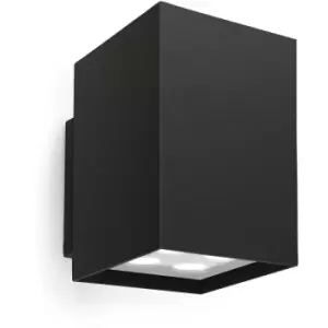 Image of Leds-C4 Afrodita - Outdoor LED Up & Down Wall Light Black 10cm 1690lm 3000K IP55