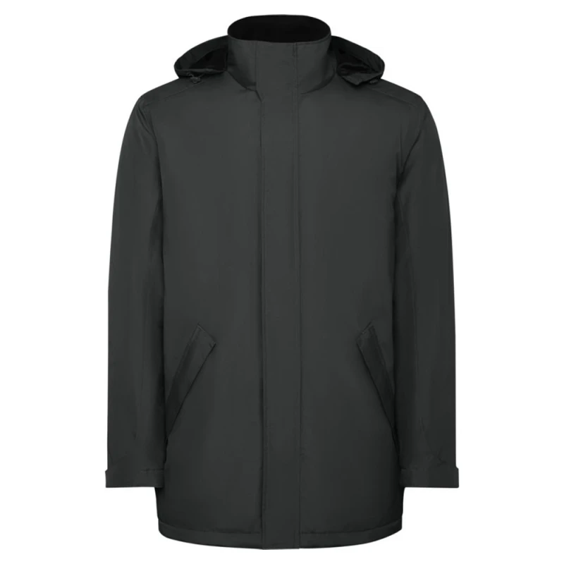 Image of ROLY ROLY Men America Padded Parka in Jet Black Size: Small Jet Black S Male 5063750603308