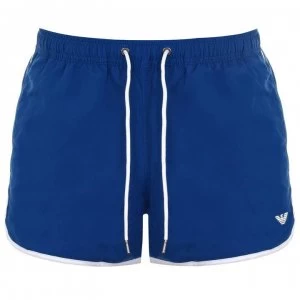 Image of Emporio Armani Sports Swim Shorts Washed Blue Size L Men