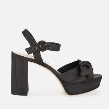 Image of Ted Baker Womens Kenziie Platform Heeled Sandals - Black - UK 7