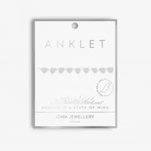 Image of Anklet Heart Chain 5113