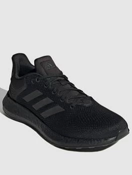 Image of adidas Pureboost 21 - Triple Black, Triple Black, Size 7, Men