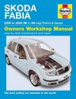 Image of Skoda Fabia Owners Workshop Manual by A. K Legg Hardback