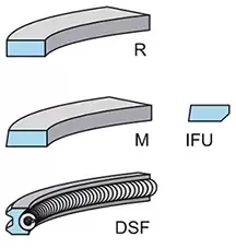 Image of Piston Ring Kit 800051510000 by Kolbenschmidt