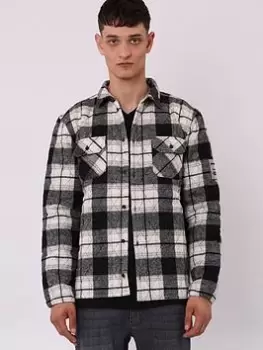 Image of Religion Hitch Shirt, Grey/White Size M Men