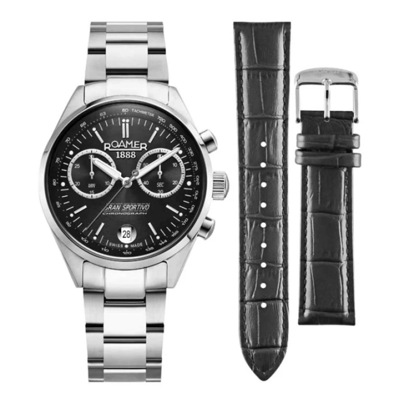 Image of Roamer 978818 41 85 20 Gran Sportivo Bracelet Watch With Interchangeable Strap - W60318