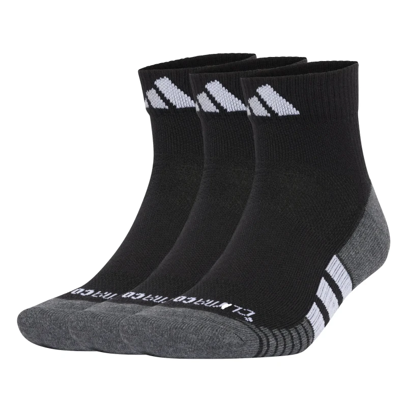 Image of Cushioned socks adidas Performance Climacool QRT (x3) Noir Unisex 34/36