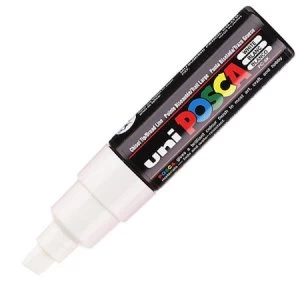 Image of Posca PC-8K Marker Broad White PK1