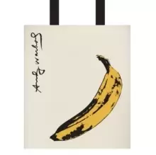 Image of Andy Warhol Banana Tote Bag