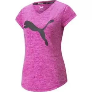 Image of Puma Favourite T-Shirt Womens - Purple