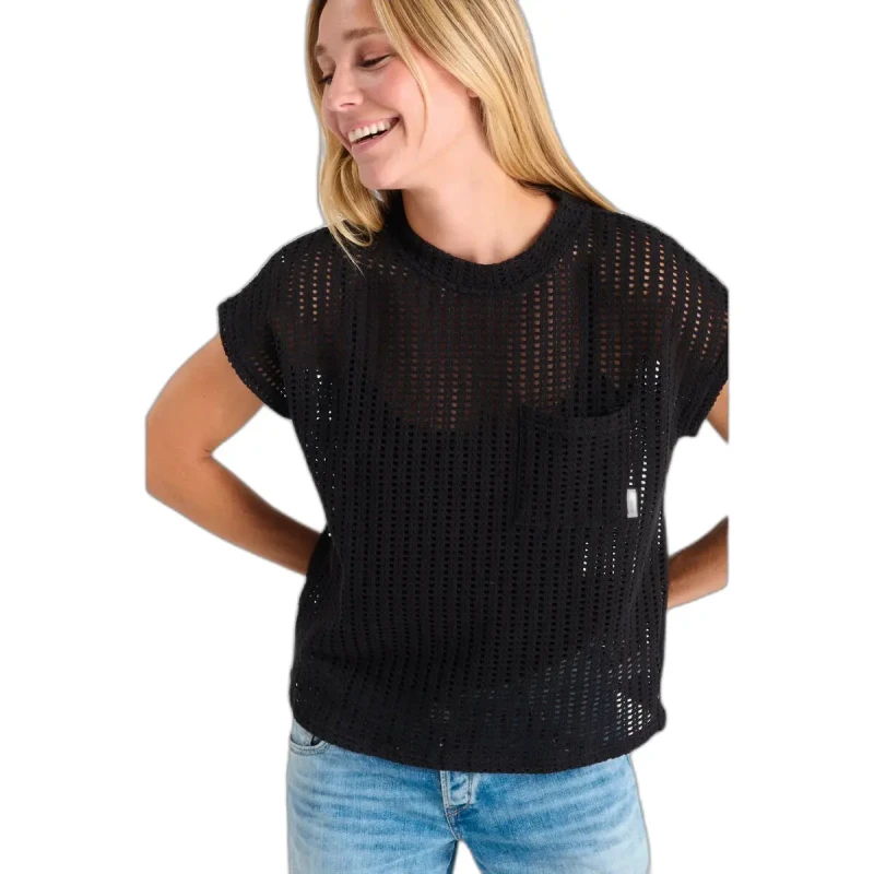 Image of Le Temps des cerises Womens tank top Le Temps des cerises Gafo Noir Female XS