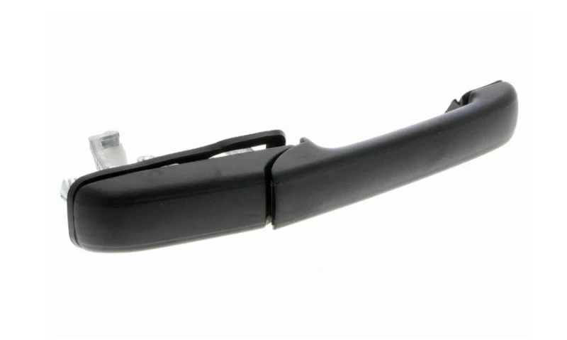 Image of KRAFT 8210120 Door Handle Right Rear, black, without key Door Handle (1373)