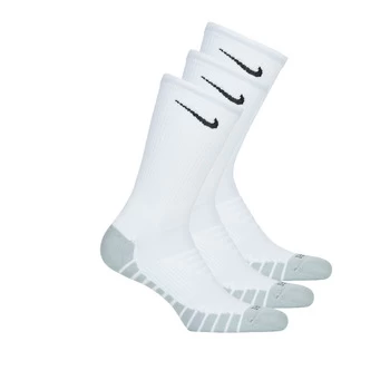 Image of Nike SX5547-100 mens Sports socks in White - Sizes M,S,XL,L