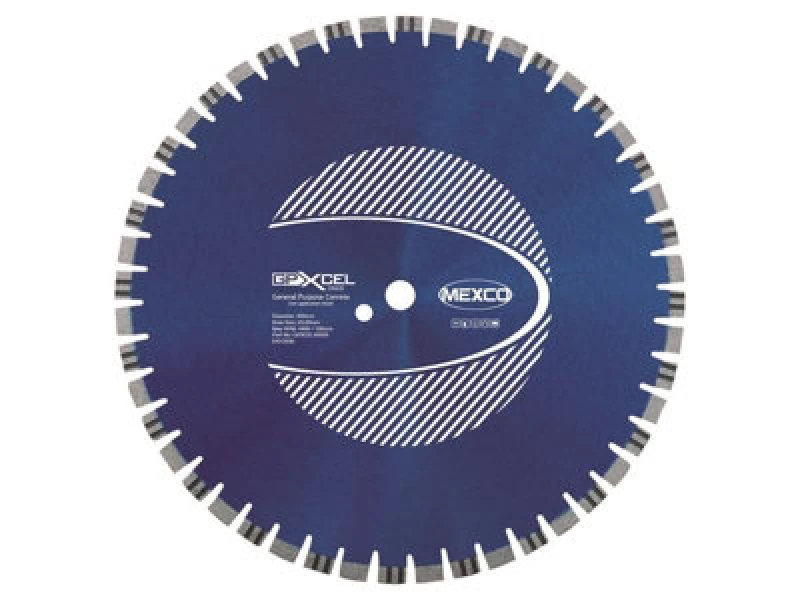 Image of Mexco Gpxcel40020 Xcel Grade Concrete Diamond Blade 400 X 20mm Mexgpxl40020