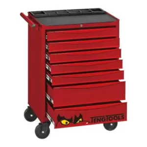 Image of TCMME174 26 std Cabinet foam Tool Kit, Red (174 Pieces) - Teng Tools