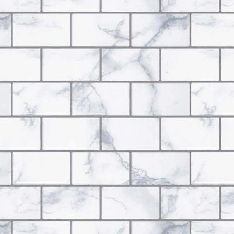 Image of Arthouse Wall Tile Marble Brick 30.5X30.5Cm Grey (5 Tiles Per Pack) - Sw30 6041