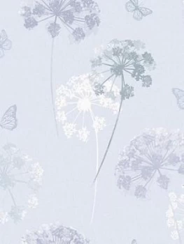 Image of Arthouse Kitty Motif Wallpaper - Grey