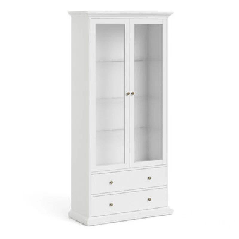 Image of Furniture To Go Paris China Cabinet in White White unisex