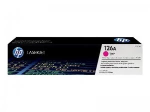 Image of HP 126A Magenta Laser Toner Ink Cartridge