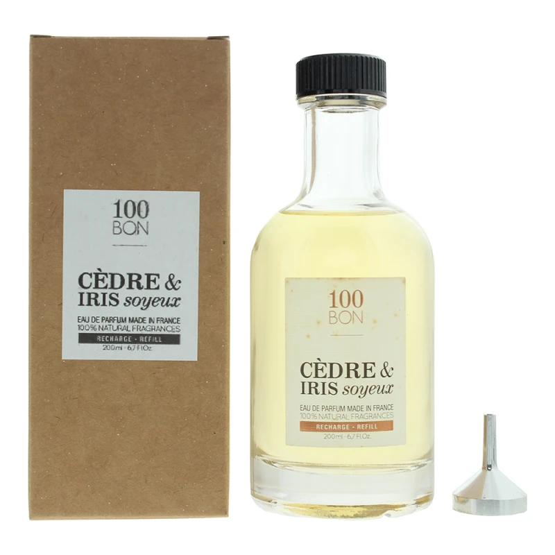 Image of 100 Bon Cedre Iris Soyeux Refill Eau de Parfum 200ml