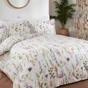 Image of Sundour Hampshire Duvet Cover Set Multi Floral Super King - Multi