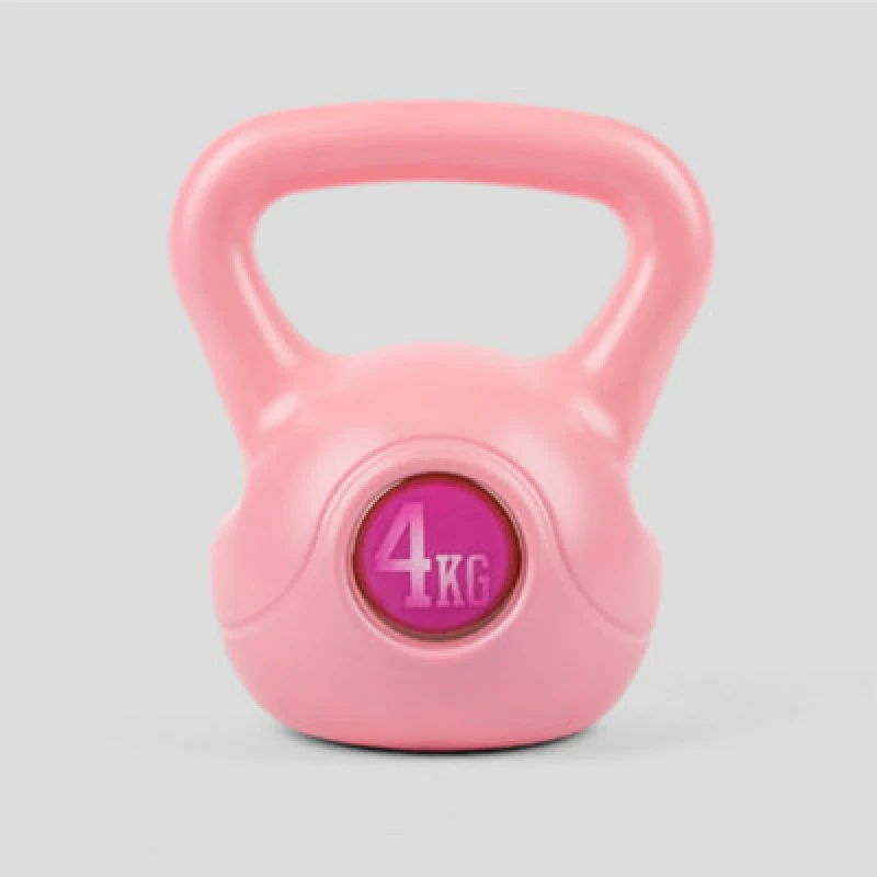 Image of Phoenix Fitness 4Kg Pink Kettlebell For Beginner Strength Workouts